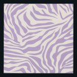 Zebra Stripes Preppy Purple Wild Animal Print<br><div class="desc">Zebra Print – purple / lilac / lavender pattern - wild animal print.</div>