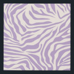 Zebra Stripes Preppy Purple Wild Animal Print<br><div class="desc">Zebra Print – purple / lilac / lavender pattern - wild animal print.</div>
