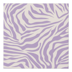 Zebra Stripes Preppy Purple Wild Animal Print