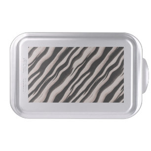 Zebra stripes seamless texture + your ideas cake pan