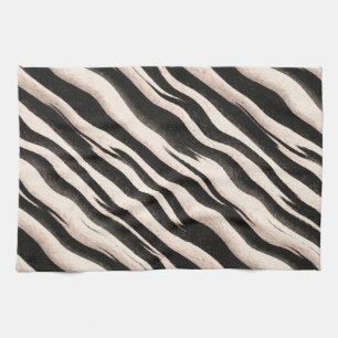 Zebra stripes seamless texture + your ideas towel