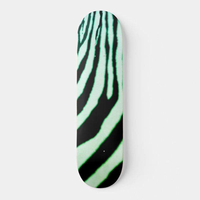 Zebra Stripes Skateboard (Front)