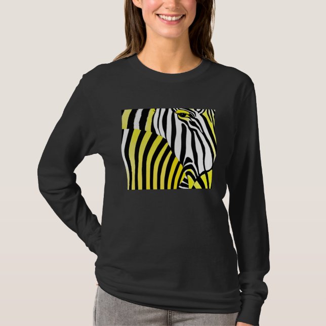 Zebra Stripes T-Shirt (Front)