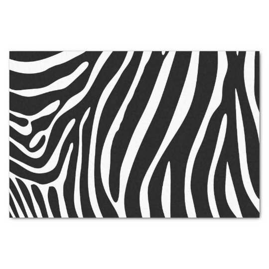 Zebra Stripes Tissue Paper