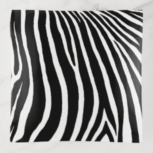 Zebra Stripes Trinket Tray