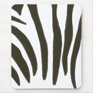 Zebra Stripes, wildlife art mousepads