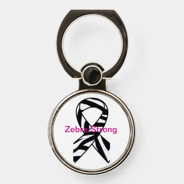 Zebra Strong Phone Grip (Front)