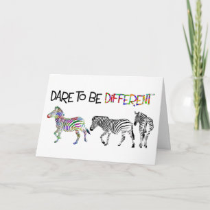Zebra Studies Birthday Card