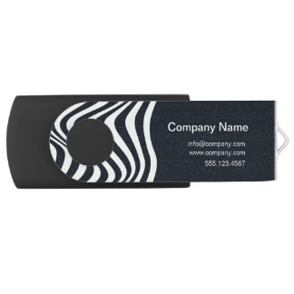 Zebra Style USB Flash Drive
