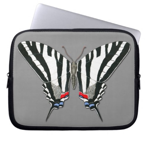 Zebra Swallowtail Butterfly Laptop Sleeve