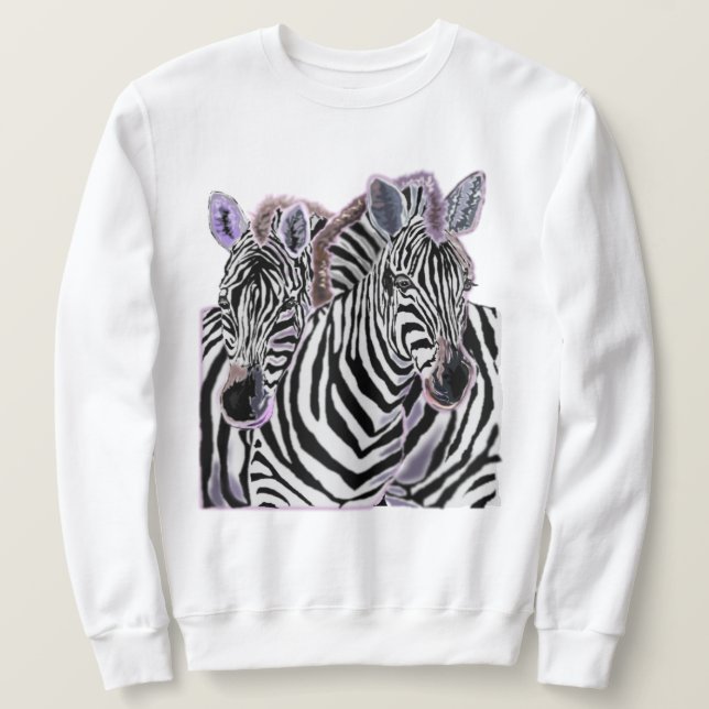 Zebra Sweatshirt (Design Front)
