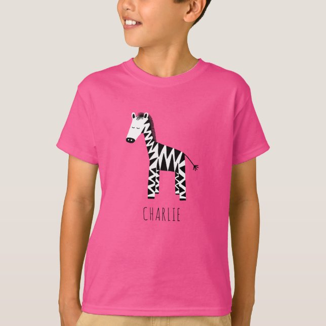 Zebra T-Shirt (Front)