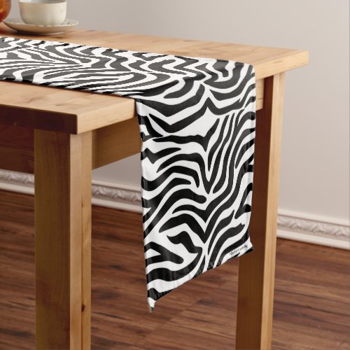 Zebra Table Runner