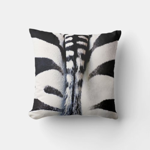 Zebra Tail 2_sided Pillow