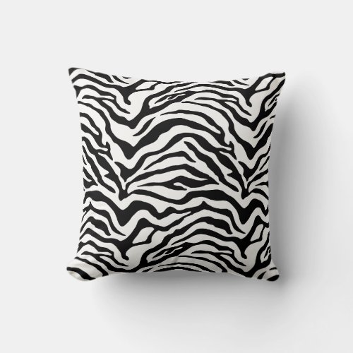 Zebra  throw pillow