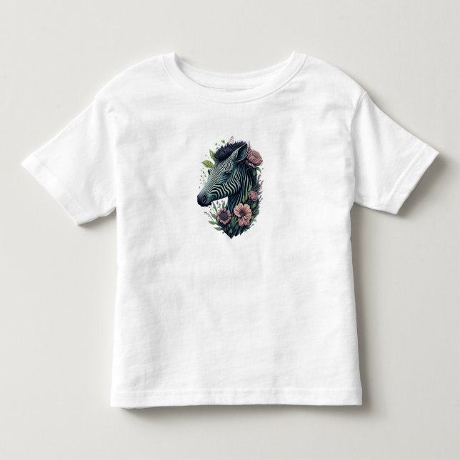 ZEBRA TODDLER T-SHIRT (Front)