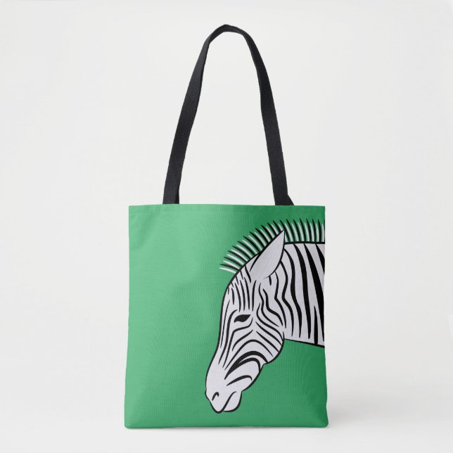 Zebra Tote Bag (Front)