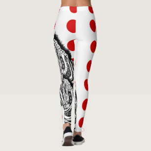 Hawaiian Tribal Pattern III Leggings by CatyArte