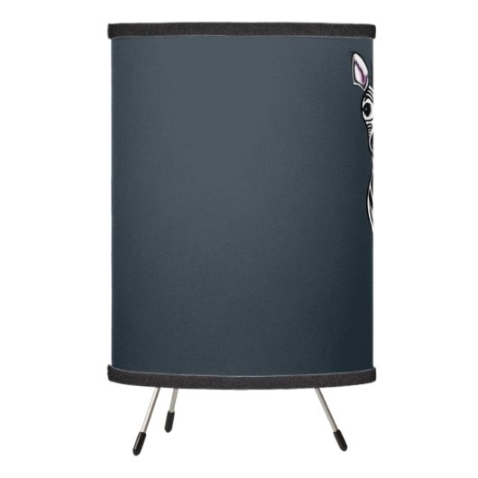 Zebra tripod lamp (Left)