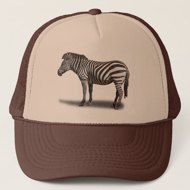 ZEBRA TRUCKER HAT (Front)