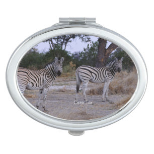 Zebra Twins Double Take Photo Mirror For Makeup