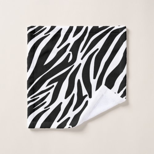 Zebra Wash Cloth