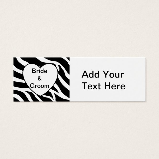 Zebra Wedding (Front)