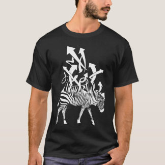 Zebra-white-for-dark-shirts T-Shirt