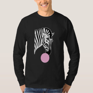 Zebra With Chewing Gum T-Shirt