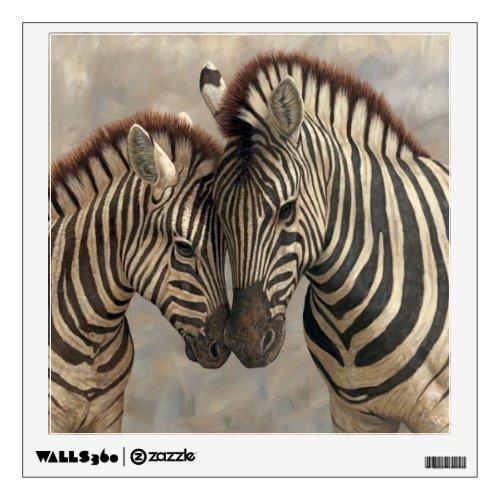 Zebra with Colt Wall Decal