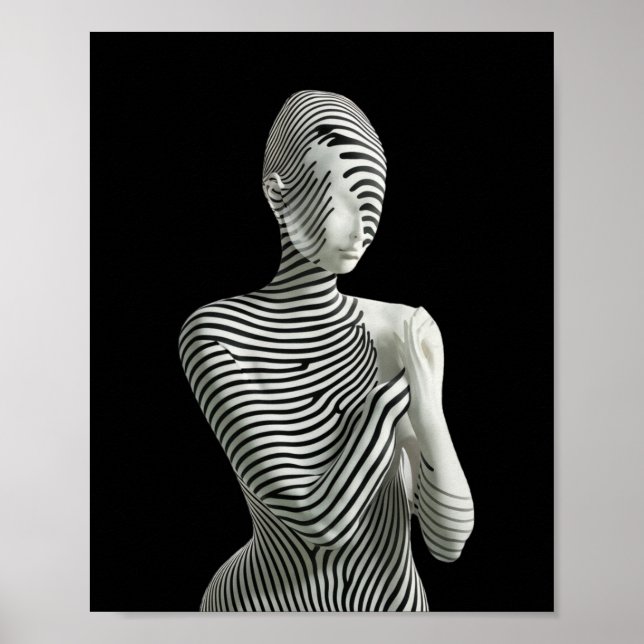Zebra Woman Poster (Front)