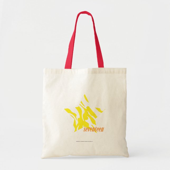 Zebra Yellow 3 Tote Bag (Front)