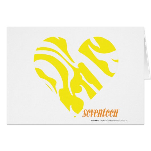 Zebra Yellow 4 Cards (Front Horizontal)