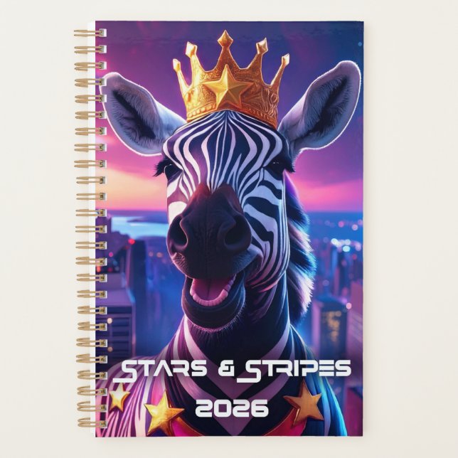 ZEBRA ZANZIBAR - Agenda - Planner  (Front)