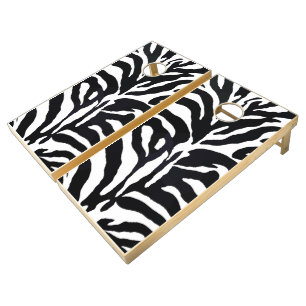 Zebra   Zazzle_Growshop. Cornhole Set