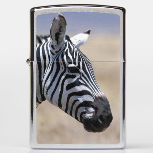 Zebra Zippo Lighter (Front)
