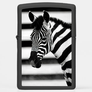 Zebra Zippo Lighter