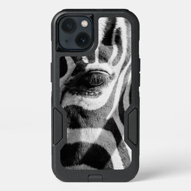 Zebra Zoom Otterbox iPhone Case (Back)