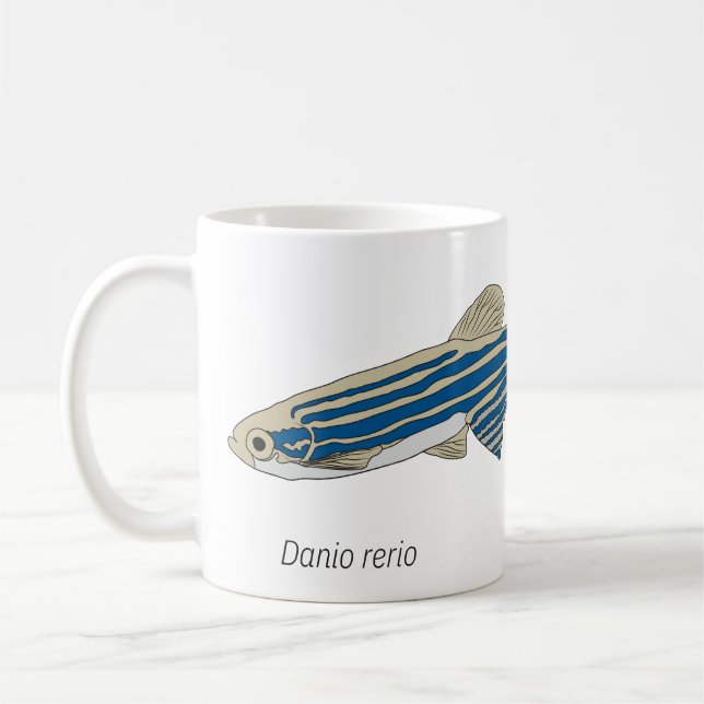 Zebrafish Mug (Left)