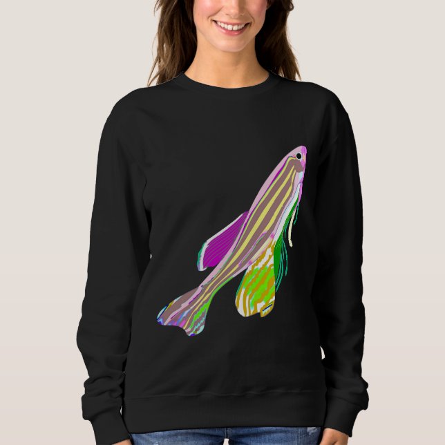 Zebrafish Zebra Fish Sweatshirt (Front)