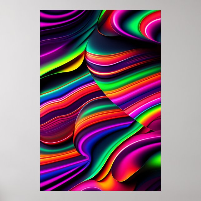 #ZebraPattern #WildlifeArt #AnimalPrint Poster (Front)