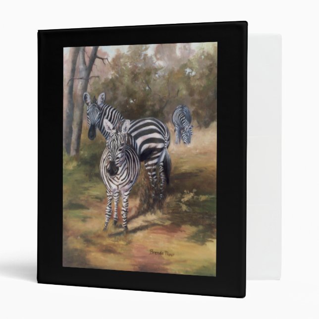 Zebras Binder (Front/Inside)