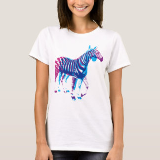 Zebras - Blue & Purple T-Shirt