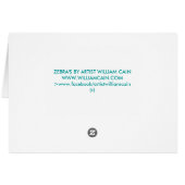 Zebras Cards (Back Horizontal)