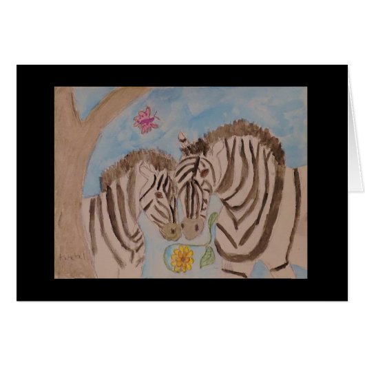 zebras cards (Front Horizontal)