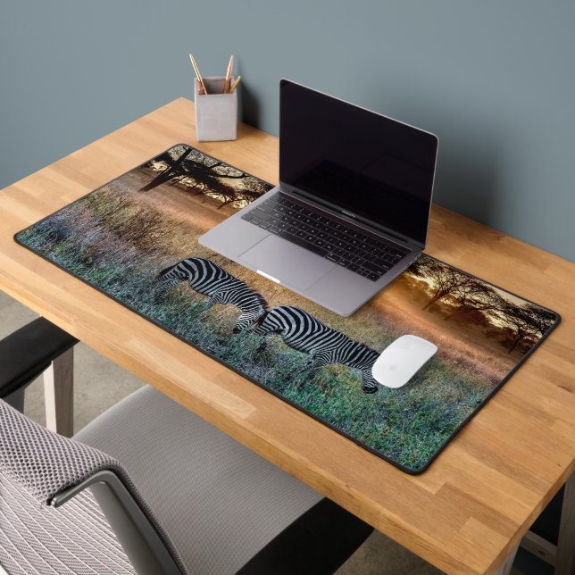 Zebras Desk Mat (Office 2)