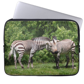 Zebras in Love Laptop Sleeve