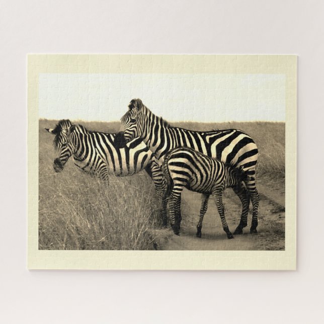 Zebras Jigsaw Puzzle (Horizontal)