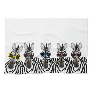Zebras Kitchen Towels