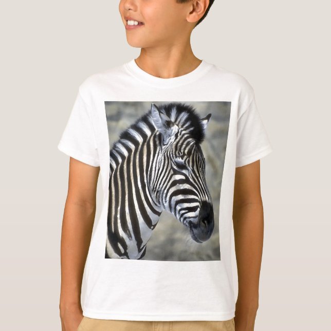 Zebras Lovers Art T-Shirt (Front)